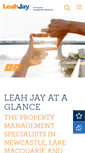 Mobile Screenshot of leahjay.com.au